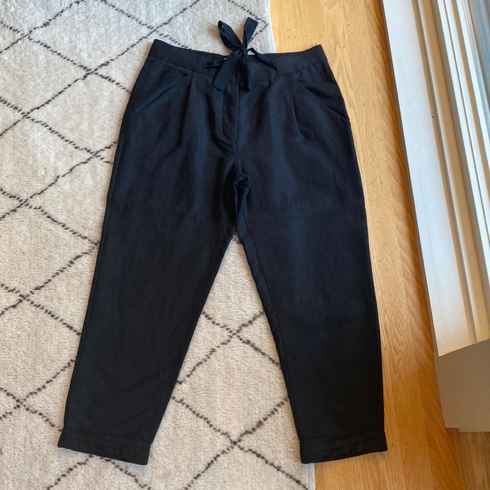 Wilfred Aritzia tie-front pants